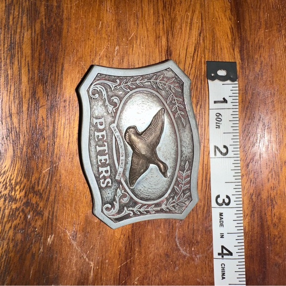 Peters vintage Belt Buckle - Picture 2 of 3
